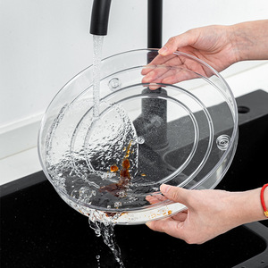 Estante de almacenamiento de especias de plástico transparente para cocina, estante giratorio de 2/3 grados, organizador de condimentos de 1/360 niveles - Product Image 4