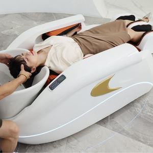 Nuevo Producto: Sillón de Lavado para Salón de Belleza, Equipo de Spa para Cabeza con Vapor, Lavado de Cabello con Circulación de Agua Caliente, Cama de Masaje para Champú - Product Image 4