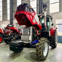 Horizon Traktor 120PS 4WD Landwirtschaftstraktor mit YTO/Cummins-Motor Getriebeantrieb Hohe Produktivität & Multifunktionale Landwirtschaftsgeräte