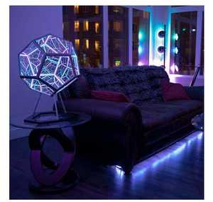 Hot Fashion Creative Cool Infinite Dodecaedro Night Light Color Body Art Deco Lighting - Product Image 4