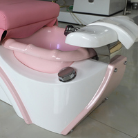 Fauteuil de pédicure rose réglable pour enfants, pour salon de beauté, spa électrique de luxe pour les pieds, massage, chaises de pédicure pour enfants avec brume