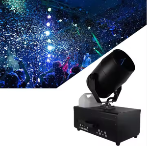 Machine à neige 2000W, machine à neige de scène avec télécommande, effet de flocons de neige oscillants, effet de tempête de neige pour Noël, mariage - Product Image 6