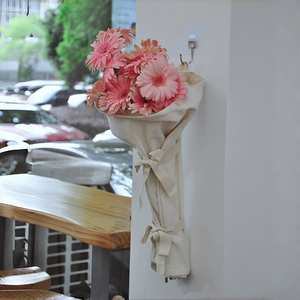 Canvas Simple Leisure Women's New Retro Personality Shoulder Strap <strong>Small</strong> Fashion Solid Color Bouquet Messenger <strong>Bags</strong> for Flowers - Product Image 5