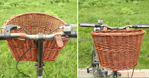 <span class=keywords><strong>Cestino</strong></span> anteriore per bicicletta da bicicletta in tessuto di <span class=keywords><strong>vimini</strong></span> classico cesta de bicicleta - Product Image 4