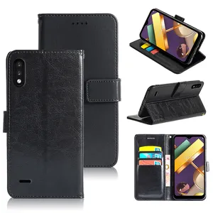 Wallet Card Slot Phone Cover With Superior Quality Luxury Leather Flip Case For LG K22 K71 K41S K51S K61 K50S K40S