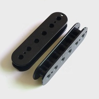 Donlis Custom PC Material Black Humbucker Guitar Pickup Bobbin dalam Warna Putih Krem untuk Grosir