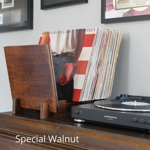 202504 Wood Vinyl Record Stand 80 <strong>LP</strong> <strong>Storage</strong> Display Rack Album Crate Holder Organizer for Vinyl Display <strong>Storage</strong> - Product Image 3