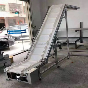 Cinta Transportadora Inclinada de Aluminio, Sistema Modular de Cinta Transportadora, Capacidad de Carga de 200 kg, Cinta de PVC Antiestática y Duradera - Product Image 5