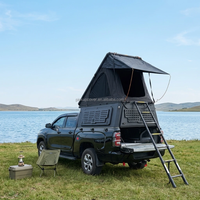Tente de toit rigide en aluminium pour camping en plein air, 4x4, imperméable, installation rapide, pour SUV, pick-up, 4x4