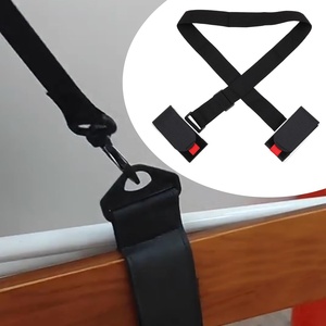 WenHao Sangles de transport de bâtons de <span class=keywords><strong>ski</strong></span> en nylon avec logo personnalisé Sangle d'épaule réglable Support rembourré double face pour côté adhésif - Product Image 5