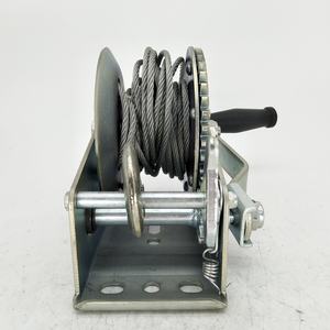 1BJY-HW-04S Piezas y accesorios de remolque Capacidad de servicio pesado 1200lbs Cabrestante manual de remolque con alambre de acero de 5m - Product Image 2