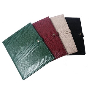 Stz FS8394 — dossier de documents A4, dossier en forme de serpent/Crocodile d'autruche, pour téléphone <span class=keywords><strong>Ipad</strong></span>, 2 pièces avec fentes pour cartes, nouvelle mode - Product Image 3