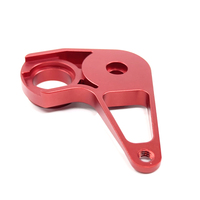Servicio de Mecanizado CNC Personalizado, Piezas de Aluminio Anodizadas en Rojo, Técnicas de Ensamblaje Avanzadas, Pruebas Ultrasónicas Sofisticadas