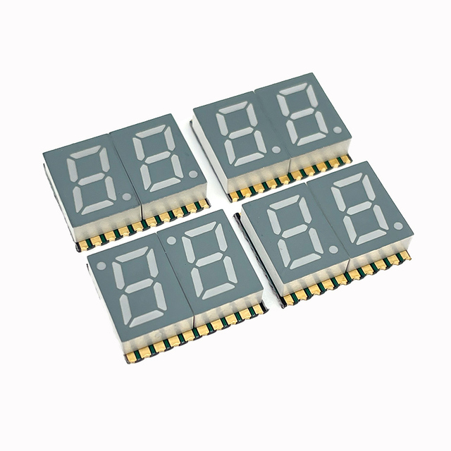 2 Digit 7 Segment LED Display Screens Multiple Color Displays Led Outdoor Microwave Led Module Mini Size Digital Signages
