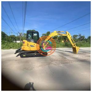 รถขุดดินขนาดเล็ก Sk60 SK 50 55 70 75 80รถขุดไฮดรอลิกตีนตะขาบ SK55SRX-6 5ton ญี่ปุ่น - Product Image 6