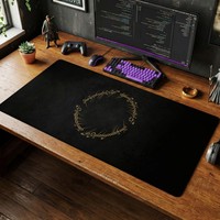 Tapis de souris de jeu personnalisés, anti-poussière, imperméables, mignons, imprimés, accessoires informatiques en gros