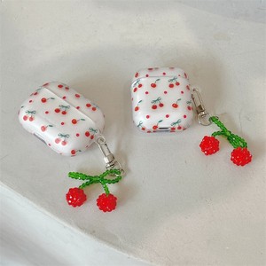 เคส AirPods /2 ลายเชอร์รี่น่ารักแบบด้านสไตล์เกาหลี สำหรับหูฟังไร้สาย Apple รุ่นที่ 3 Pro 2 - Product Image 3