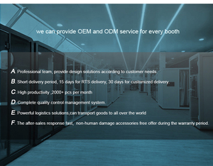 <span class=keywords><strong>Cabina</strong></span> Modular Insonorizada para Grabación <span class=keywords><strong>de</strong></span> <span class=keywords><strong>Voz</strong></span>, Mini <span class=keywords><strong>Cabina</strong></span> Telefónica para Oficina con Mesa Plegable - Product Image 6