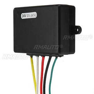 Control Remoto Inalámbrico Universal para Grúa de Coche de 24V y 30 m (98 Pies) con Doble Mando a Distancia, Color Azul - Product Image 6