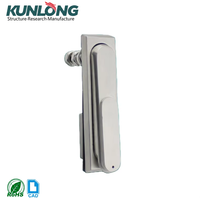 KUNLONG Serrure cylindrique industrielle moderne pour armoire électrique, loquet multipoints en acier et alliage de zinc pour porte de panneau 50mm