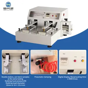 Probador de resistencia al frotamiento SKZ159B ISO105X12 laboratorio crockmeter