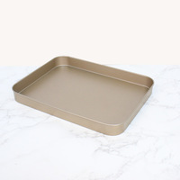 Moule à pâtisserie rectangulaire en acier au carbone de qualité alimentaire, épaissi et antiadhésif, pour pain et biscuits