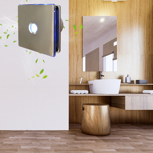 Ventilador de Extracción sin Ductos para Techo, Moderno, para Dormitorio y Baño, Pequeño, Eléctrico, con Luz, OEM, Acero Inoxidable, en Oferta - Product Image 2