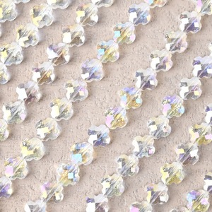 Directo de fábrica al por mayor <span class=keywords><strong>Sepa</strong></span> negro trébol de cuatro hojas DIY collar accesorios cristal de Murano cuentas de vidrio galvanoplastia - Product Image 6