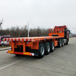 Shipping Container 40ft 60ton Flatbed Trailers Truck Trailers <b>Led</b> Exhibition Wall Mobile 3x5 Truck Trailer 3 *13 Tons Capacity - Product Image 6