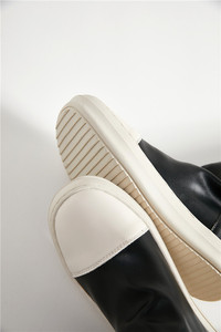 Bottes cuissardes pour femmes, plateforme, automne-hiver, bottes de sécurité avec cuir PU extensible, bottes cuissardes <span class=keywords><strong>en</strong></span> <span class=keywords><strong>latex</strong></span> pour femmes - Product Image 5