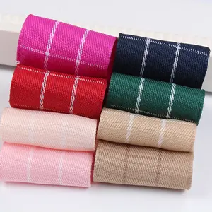 Plaid Bow Decorative Wire Edged Wreath Ribbon Roll