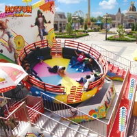Manège Tagada avec remorque, équipement de divertissement extérieur pour adultes, manège de parc d'attractions, Crazy Disco Tagada à vendre