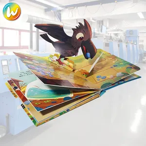 Hersteller Kunst papier Pop-up-Kinderbuch magische Geschichte Pop-up-Geschichte Bücher für Kinder