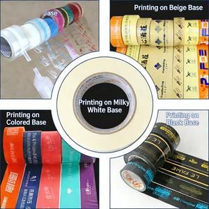 Gebrande op maat bedrukte BOPP hotmelt enkelzijdig drukgevoelige kartonnen verpakkingsband - Product Image 5