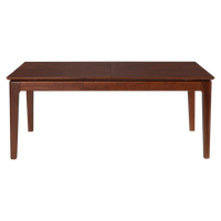 Table à manger moderne de luxe réglable avec extension coulissante, plateau en bois, couleur personnalisable, ensemble de salle à manger 2-en-1, OEM