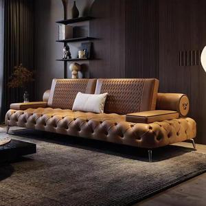 Canapés modernes pour PDG, salle de réception, <span class=keywords><strong>canapé</strong></span> de bureau, meubles, <span class=keywords><strong>canapé</strong></span> lounge en cuir, <span class=keywords><strong>canapé</strong></span> 3 places, ensemble de canapés de luxe, <span class=keywords><strong>canapé</strong></span> modulaire sectionnel - Product Image 2