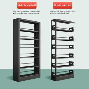 Estanterías modernas de metal de grano de madera para la escuela Dormitorio Hospital Distribución directa de fábrica Descuentos generosos para compras a granel - Product Image 3