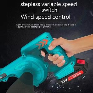 <span class=keywords><strong>Souffleur</strong></span> à <span class=keywords><strong>feuilles</strong></span> sans fil, <span class=keywords><strong>souffleur</strong></span> électrique sans balais 160 MPH, alimenté par batterie 3.0Ah pour la cour, le jardin et l'atelier - Product Image 3