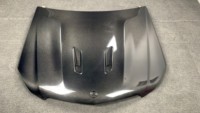 Capot moteur modifié en fibre de carbone véritable de haute qualité, accessoires pour Mercedes Benz W205 C63 style BS.