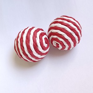 Jouet pour chat en forme de boule de sisal, jouet à mâcher sphérique durable bicolore pour chats, fournitures pour animaux de compagnie, petite taille - Product Image 3