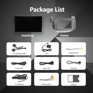 AIJIA Échantillon Gratuit Contrôle du Véhicule pour Honda Fit Jazz 2008-2013 10 9 Pouces Lecteur Multimédia de Voiture Android Lecteur DVD Stéréo de Voiture Carplay - Product Image 6