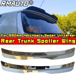 สปอยเลอร์หลังคาอเนกประสงค์ขนาด 990 มม. ลายคาร์บอนไฟเบอร์ ชุดแต่งสปอยเลอร์หลังคาสำหรับรถยนต์แฮทช์แบ็กและรถเก๋ง อุปกรณ์ตกแต่งรถยนต์ - Product Image 1