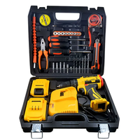 Tournevis électrique sans fil avec perceuse combinée Outils électriques Kit d'outils Ensemble de perceuse