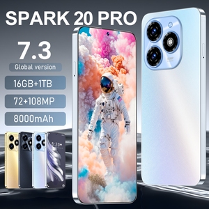 Nuovo all'ingrosso a buon mercato <span class=keywords><strong>Note</strong></span> <span class=keywords><strong>12</strong></span> <span class=keywords><strong>Pro</strong></span> Max cellulare grande schermo Dual SIM Card telefoni cellulari smartphone Android Tecno Spark 20 <span class=keywords><strong>Pro</strong></span> - Product Image 4