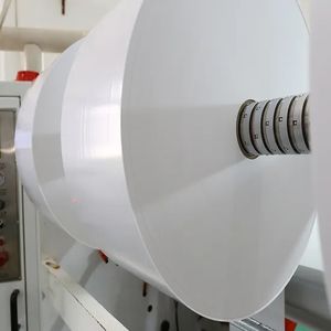 נייר סינתטי PP דביק עצמי, תווית ג'מבו תרמית, נייר דבק סינתטי מט <span class=keywords><strong>BOPP</strong></span>, גליל ג'מבו של סרט פלסטיק לאריזה - Product Image 3