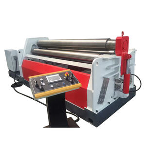 Máquina de Rolado de Placas Hidráulica de Cuatro Rodillos CNC W12K para el Doblado de Láminas de Acero Grandes y la Fabricación de Cilindros Industriales - Product Image 5