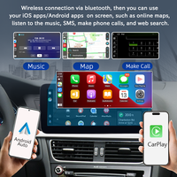 Radio para Auto con Sistema Linux de 10.25"/12.3" para Audi A4 S4 A5 S5 B8 (2009-2016), Unidad Principal Multimedia Inalámbrica con Android Auto y CarPlay