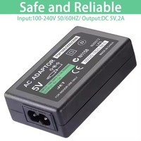 Adaptor Daya AC Universal AS EU UK AU untuk Pengisian Konsol PSP 1000 2000 3000