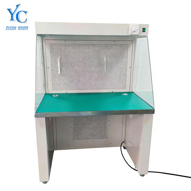 Factory Custom Cleanroom Anti-static Horizontal Laminar Air Flow Bench 304 Stainless Steel Clean Workbench