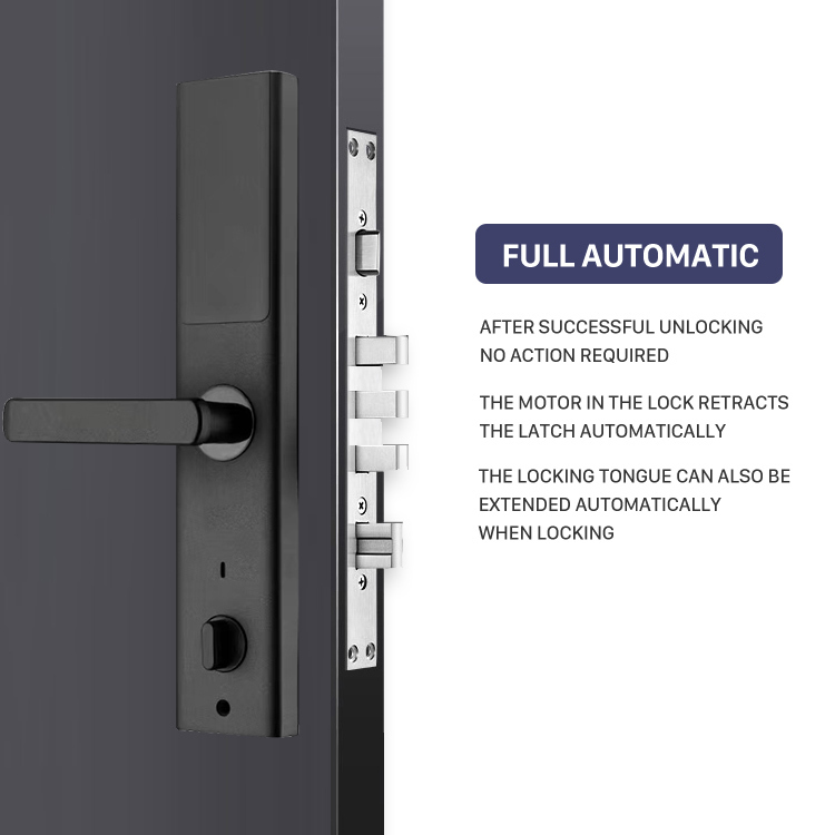 Home Security Tuya  WiFi Digital Locks Biometric Fingerprint Door Lock Password Keyless Smart Lock Support Zigbee Anti-theft · image 3